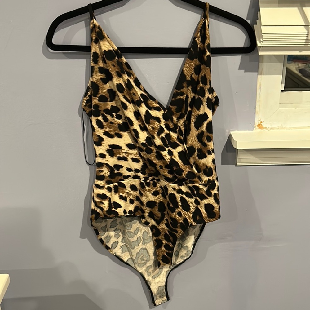 animal print bodysuit